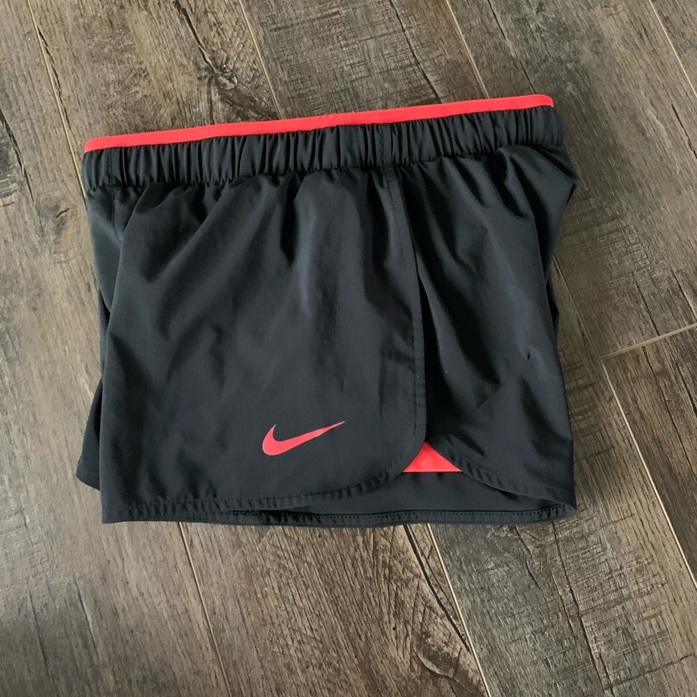 Nike shorts with spandex lining